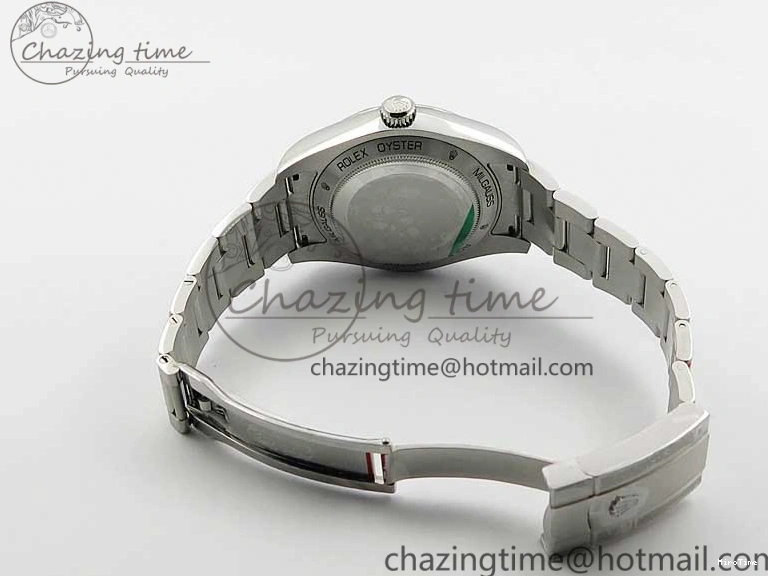 MiroTime 0226 Milgauss 116400 GV Noob 1:1 Green Sapphire Blue Dial on SS Bracelet A Thermal 3124